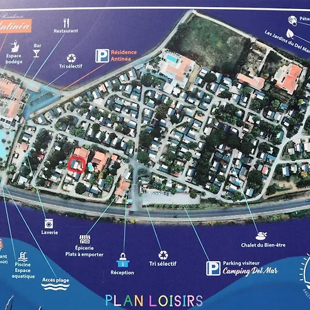 Campsite Del Mar 260, Mobile Excellence, 3 Chambres, 6 Personnes, Bord De