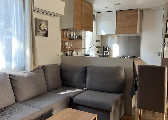 Кемпинг Del Mar 260, Mobile Excellence, 3 Chambres, 6 Personnes, Bord De Аржель-сюр-Мер
